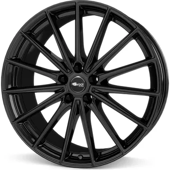 Alu kolo BROCK B43 9X20 5X112 ET20/66.6 černá/stříbrná (Pneu Brock 9/-20)