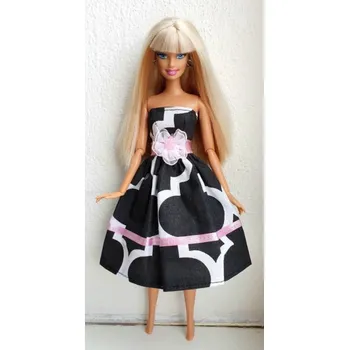 Panenka LOVEDOLLS Černobílé šaty