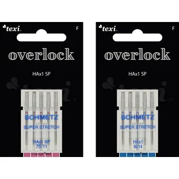 Texi Speciální sada 10 jehel pro overlocky Brother