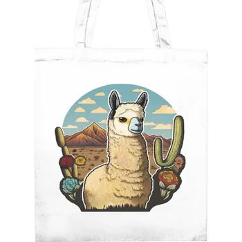 Nákupní taška Nákupní taška unisex s potiskem Lama