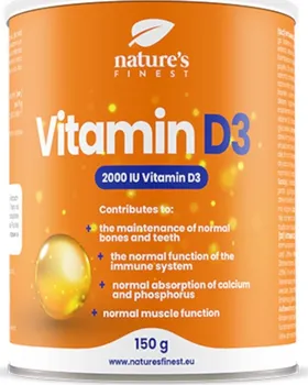 Nutrisslim Nature's Finest Vitamin D3 2000 IU 150 g