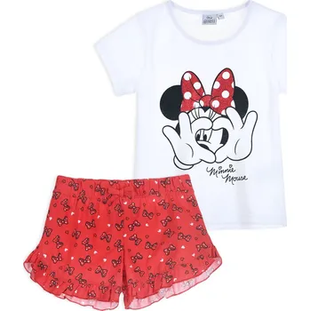 Dívčí pyžamo Dívčí pyžamo DISNEY MINNIE SRDÍČKO bílé Velikost: 98