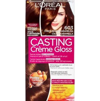Barva na vlasy L ́Oréal Paris barva na vlasy Casting Crème Gloss 603 čokoládová karamelka