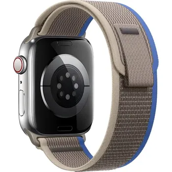 Příslušenství k chytrým hodinkám Trailový tah nylonový řemínek pro Apple Watch 38/40/41/42mm Barva: Šedá/modrá, Typ: 6