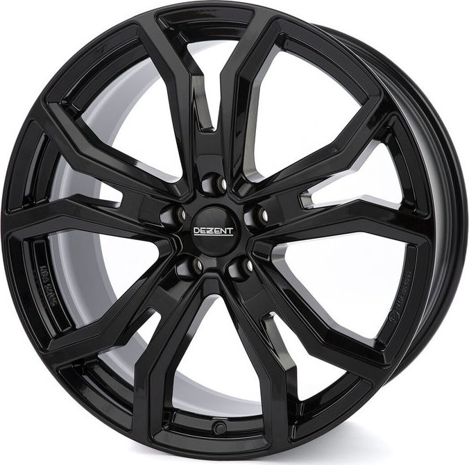 Jantes Dezent TV Black 20 Pouces 8.0J ET50 5x108 - Pour Lynk & Co 01, Neuves