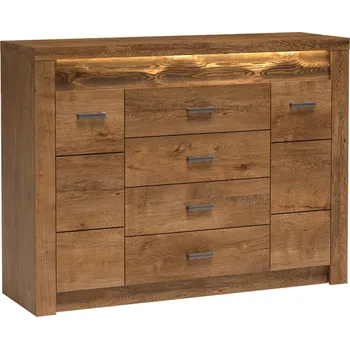 Komoda INDIANAPOLIS s | komoda I-7 | 137 cm | jasan světlý