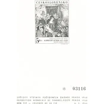 Sběratelství 1968, Světová výstava poštovních známek PRAGA 68, PT 4
