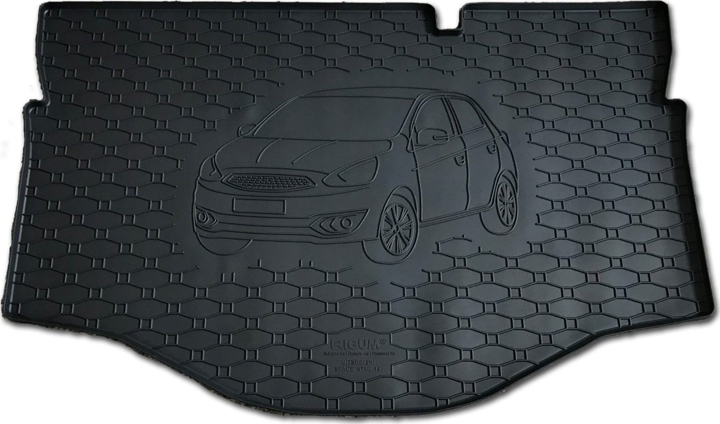 Tapis Côté Conducteur Sur Mesure Pour Mitsubishi Space Star 2016-2025 | Découpe Laser, Antidérapant | Fabriqué En Italie