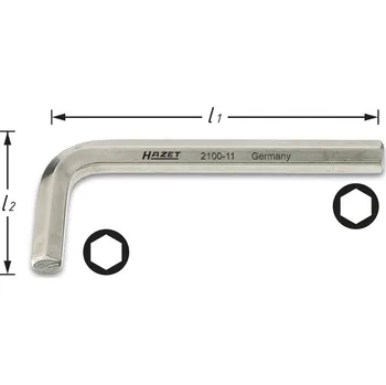 Hazet 2100-09 inbus klíč 9 mm