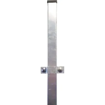 Plotový sloupek Plotový sloupek BRAVO 40/60/2800 mm bez děr pozinkovaný