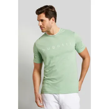 Pánské tričko Bugatti pánské triko 35042 530 Zelená M