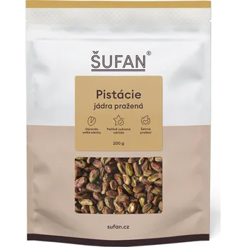 ŠUFAN s.r.o. Pistáciová jádra pražená - 200 g