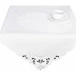 Ubrus vyšívaný Alenka bílá cena od - 120 x 160cm