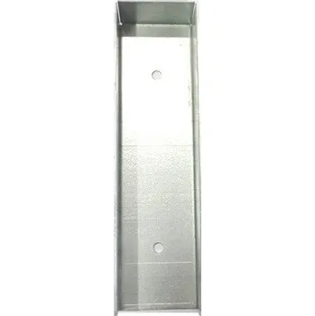 Příslušenství pro plot Držák podhrabové desky, Fe+Zn, 200mm, koncový