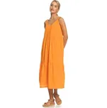 ŠATY ROXY WAITING LINE - oranžová - XS + při osobním odběru 1 024 Kč