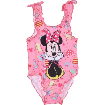 Dívčí plavky Růžové jednodílné plavky Disney Baby Minnie Mouse Velikost: 81