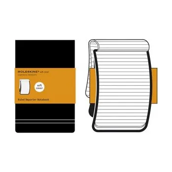 Diář Moleskine Soft Cover Pocket Ruled Reporter Notebook – Moleskine (EN)