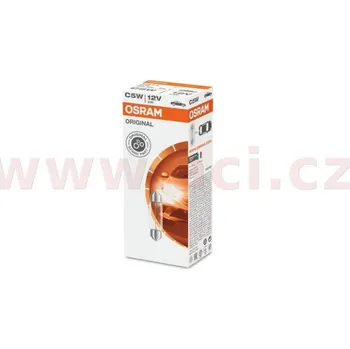 Autožárovka žárovka C5W 12V 5W (patice SV8,5-8 11x35 mm) OSRAM (sada 10 ks)