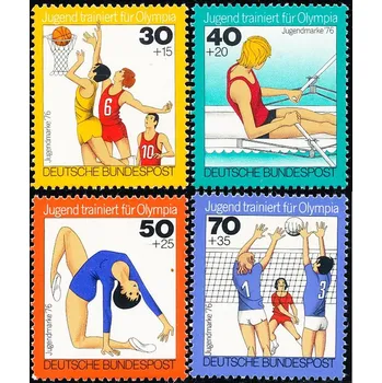 Sběratelství NSR - čistá - č. 882-885