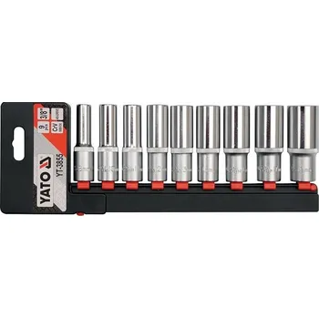 Sada nářadí Sada nástavců 3/8" šetihranné 8ks 8-19 mm