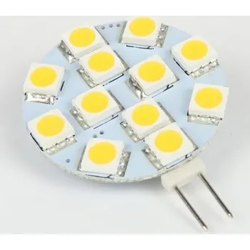 Žárovka Žárovka LED G4 12xSMD5050 bílá, 12V/2W