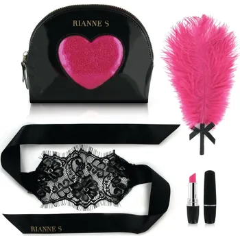 Sada RS ESSENTIALS KIT D'AMOUR černá/růžová - s kupónem KUP15 cena 336 Kč + extra diskrétní expedice