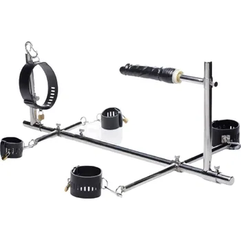 Znehybňující konstrukce Master Series Imprisoned Metal Stockade with Dildo - s kupónem KUP15 cena 3969 Kč + extra diskrétní expedice