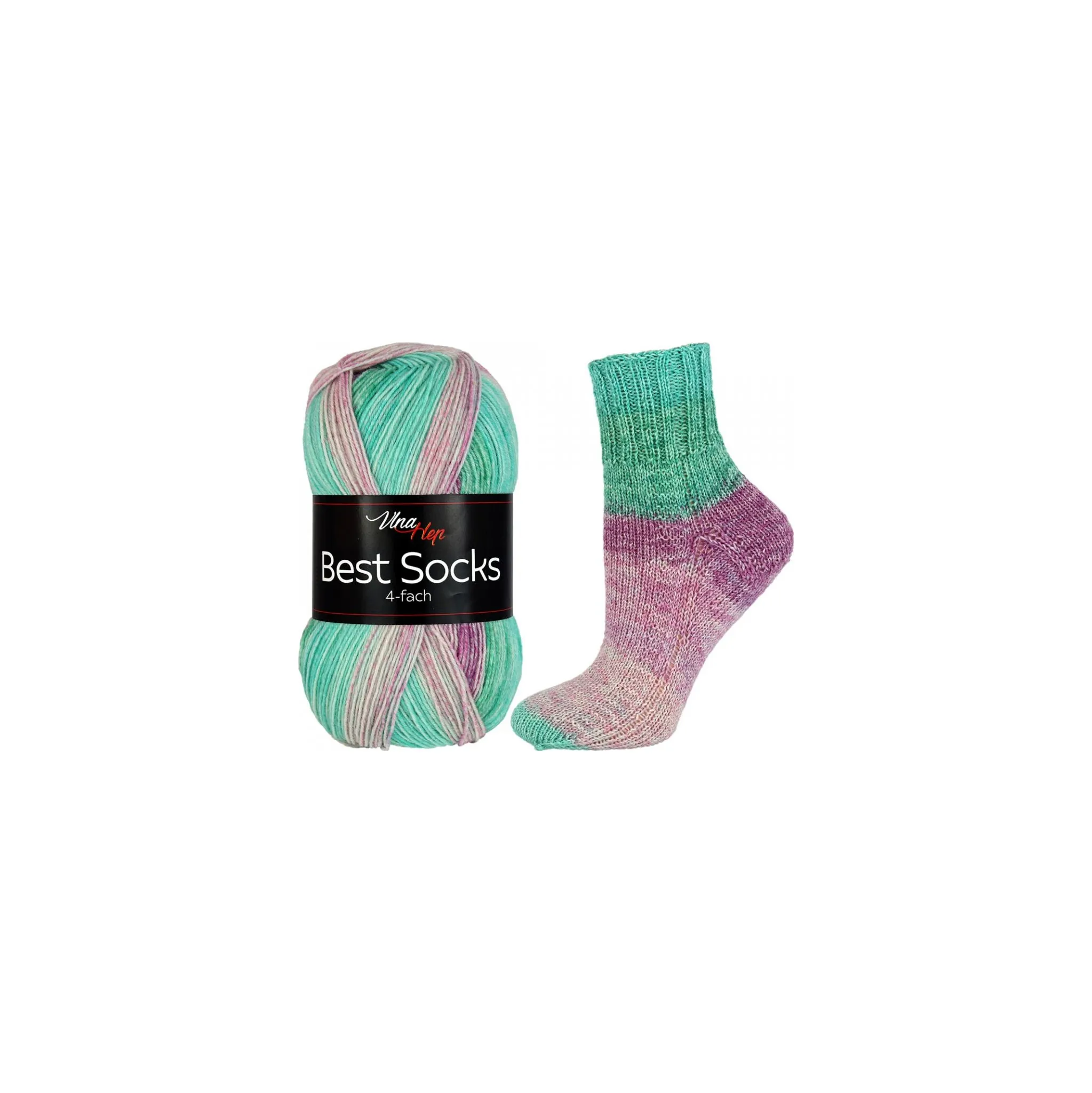 Fotografie 1 - Příze Vlna-Hep Best Socks 4-fach 7326