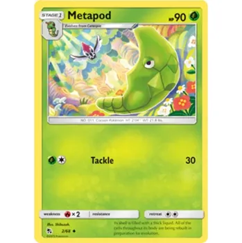 Sběratelská karetní hra Metapod 002/068 - Hidden Fates Typ karty: Non-Holo
