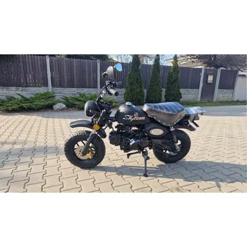 malá motorka Minib SKYMINI 125ccm matná černá