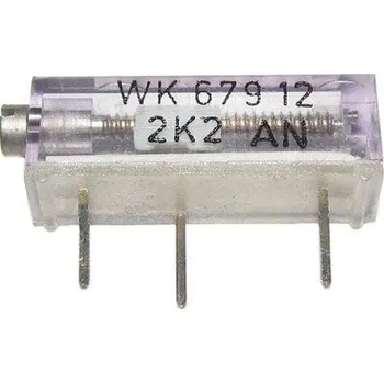 Síťový kabel 15R - WK67912, trimr cermetový 16 otáček, 19x5,2x7mm