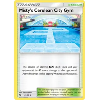 Sběratelská karetní hra Misty´s Cerulean City 061/068 - Hidden Fates Typ karty: Non-Holo