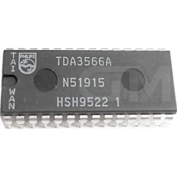 Základní deska TDA3566 - dekodér PAL/NTSC, DIL28