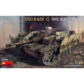 Plastikový model 1:35 Sturmgeschütz III Ausf.G 1945 Alkett Production