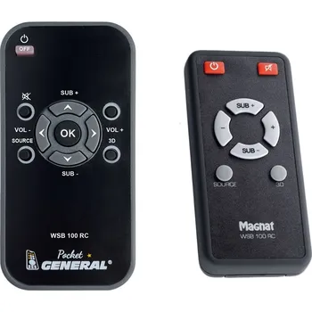 Dálkový ovladač MAGNAT WSB100RC - dálkový ovladač duplikát