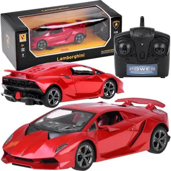 RC model auta Auto na dálkové ovládání Lamborghini Sesto Elemento 1:24 červené