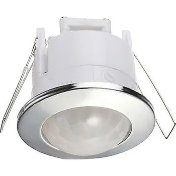 Pohybové čidlo PIR čidlo ST41B stropní do podhledů, chrom