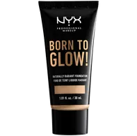 NYX Born to Glow rozjasňující tekutý make-up 30 ml 6.3 Warm Vanilla