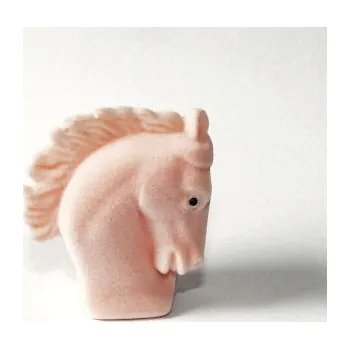 Dárková krabička Dárková krabička kůň krémový- 3194 (Dárková sametová krabička kůň)