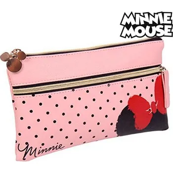 Dámské tričko Penál Minnie Mouse Růžová