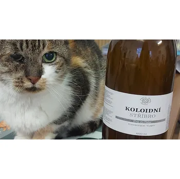 Přípravek proti hmyzu DiatomPlus Koloidní stříbro 20 ppm - 500ml pro Zvířata