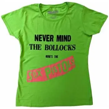 Merch Sex Pistols: The Sex Pistols Ladies T-shirt: Nevermind The B...s Original Album (xx-large) XXL