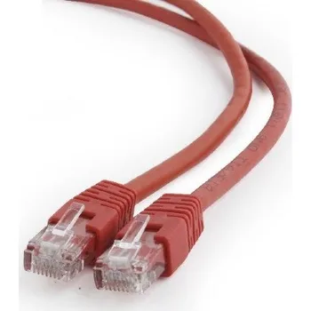 Počítačové příslušenství Gembird PP6U-0.5M/R UTP, Cat6, Patch, 0,5m, červený