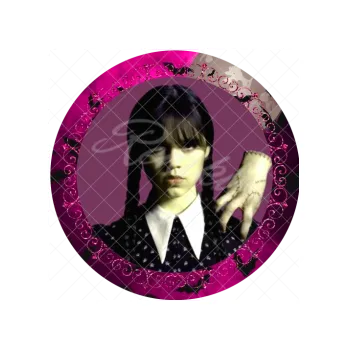 Jedlá dekorace na dort WEDNESDAY 6, VARIANTA Jedlý papír 1692