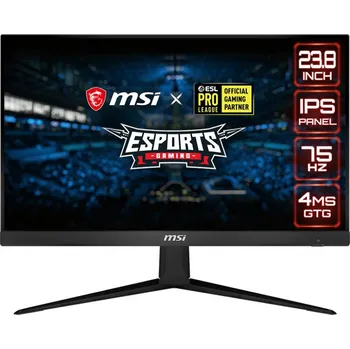Monitor MSI Optix G241V E2 60,5 cm (23.8") 1920 x 1080 px Full HD LED Černá