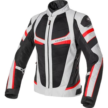 CLOVER bunda RAINJET-2 WP dámská red/grey/black - L