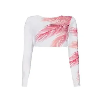 Plavky Barts TASMAN CROP TOP White velikost M/L