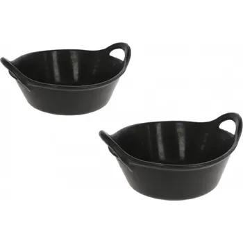 Chov hospodářského zvířete Krmná mísa KANGURO, gumová, flexibilní, 11 a 20 l černá, 20 L Varianta: 32 L