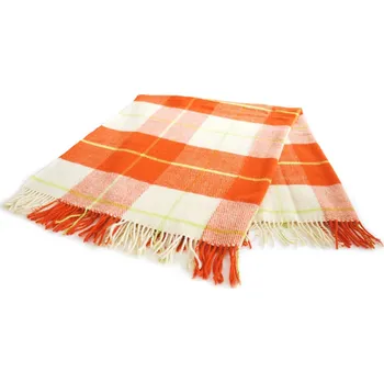 deka Vlněná deka ROMA oranžová 130x170 cm