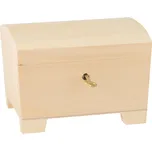 Dřevěná truhla XI na klíč